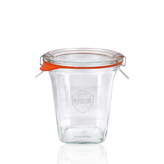 Weck 747 Quadro Jar - 545ml