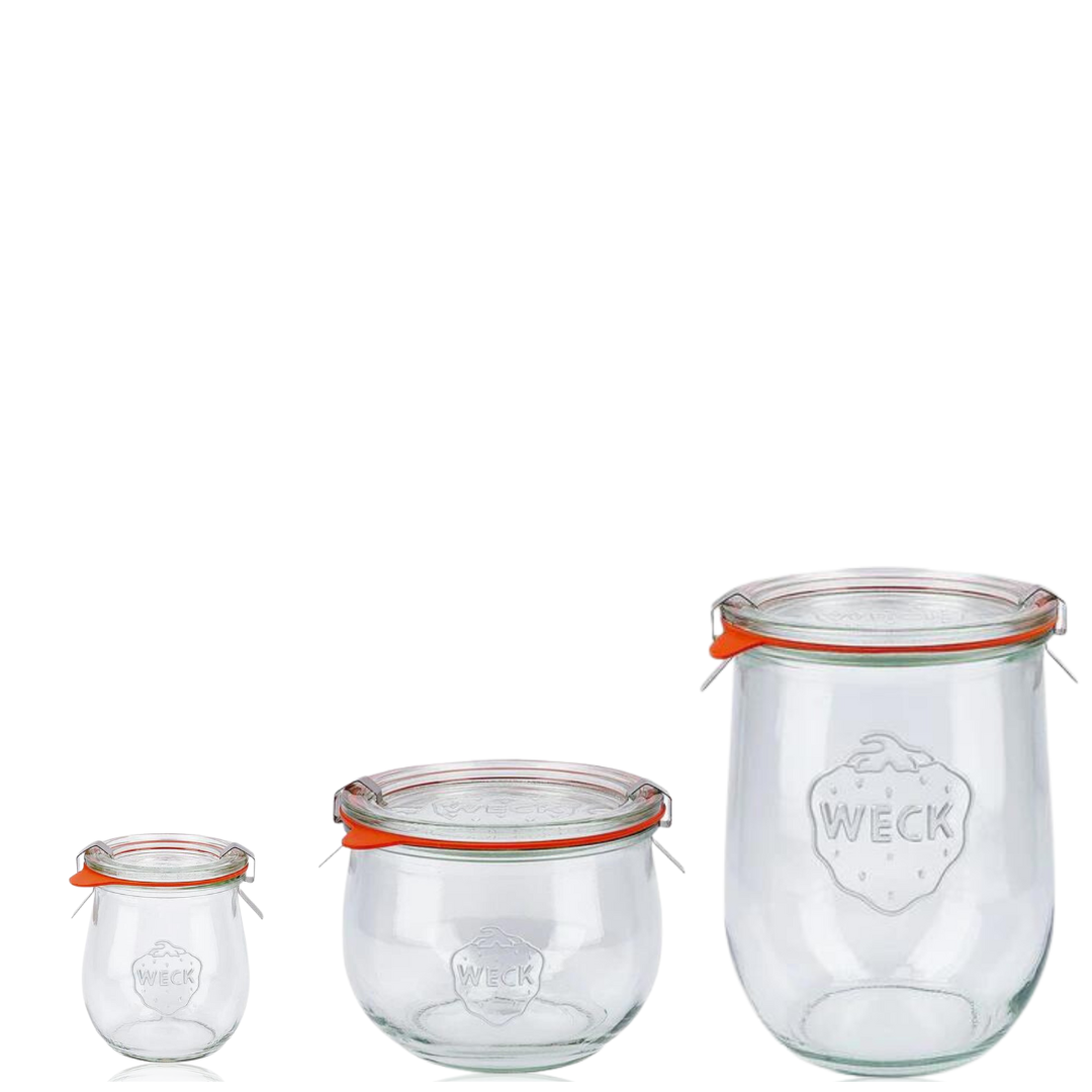 WECK Tulip Jar Combo - 762/744/745