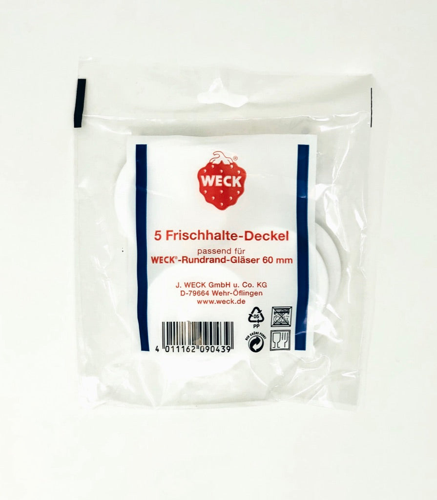 Weck Keep Fresh Lids 60mm