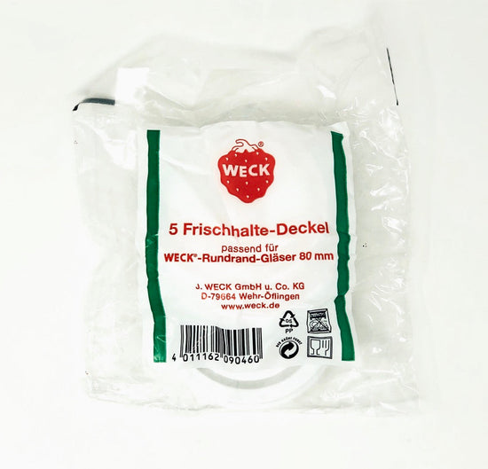 Weck Keep Fresh Lids 80mm
