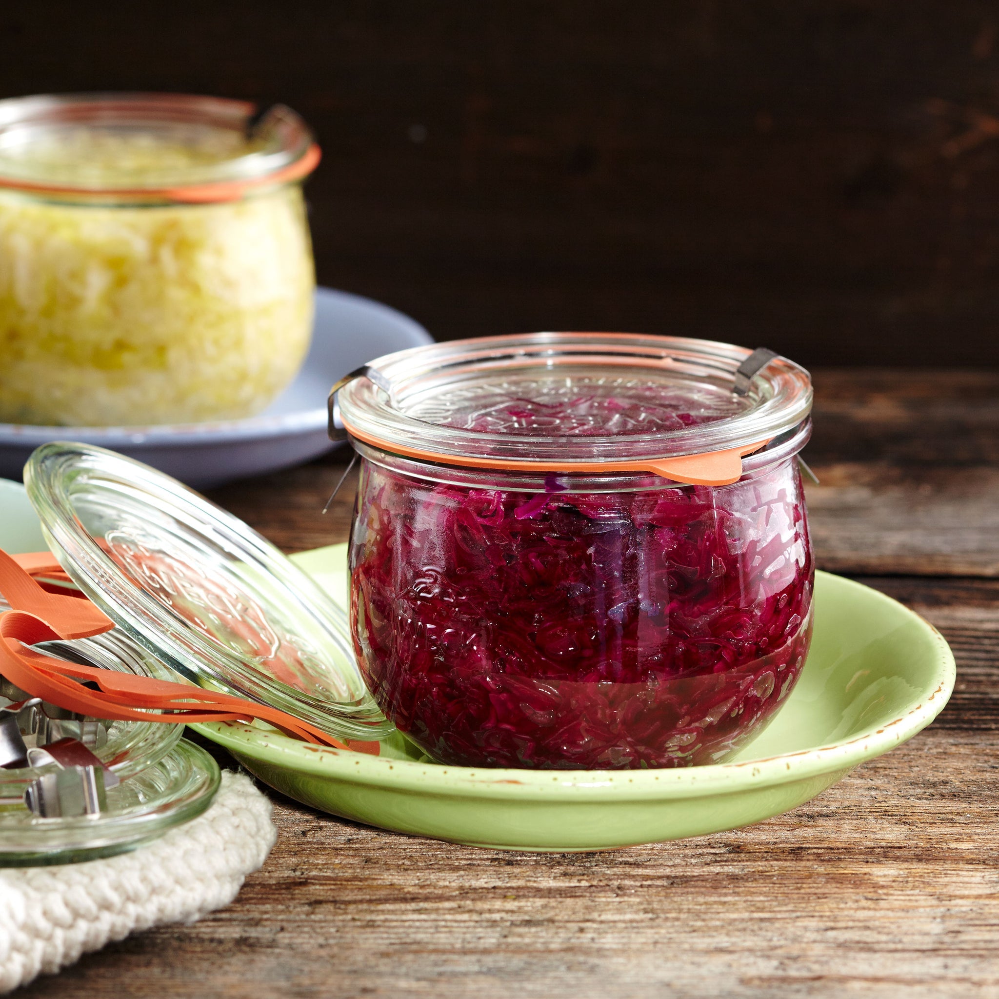 WECK 744 Tulip Jar (580ml/19.6oz) Kitchen, Pantry, Canning glass jars